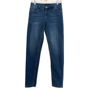Joe Boxer Blue Stretchy Jeans Juniors Size 9 Skinny Medium Wash Pockets Casual